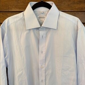 Piattelli Sky Blue Dress Shirt